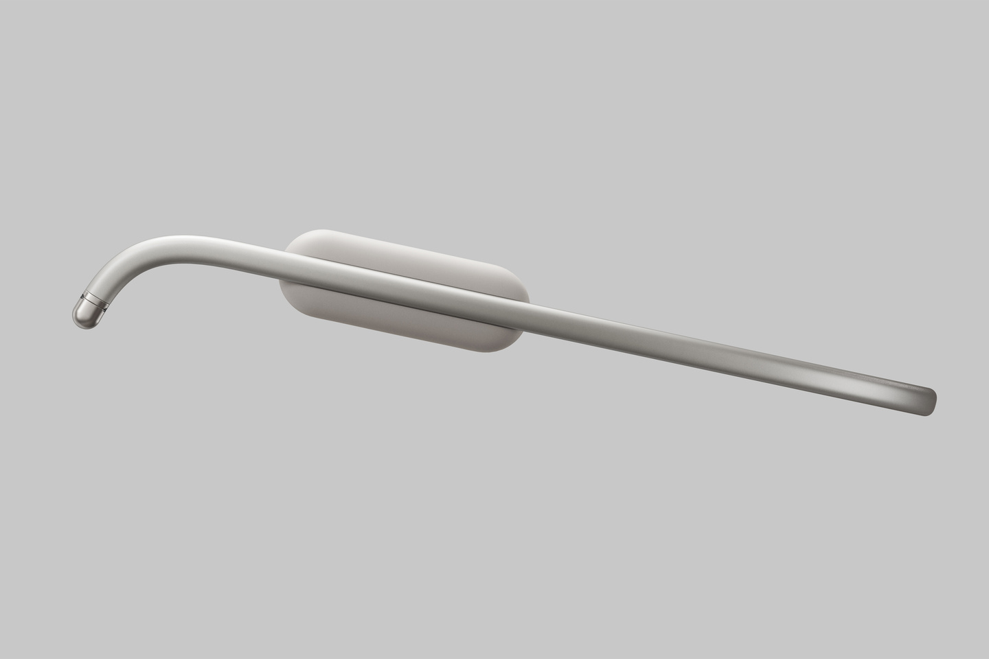 Side profile render showing the thin profile of the Clay AI wearable neckband housing
