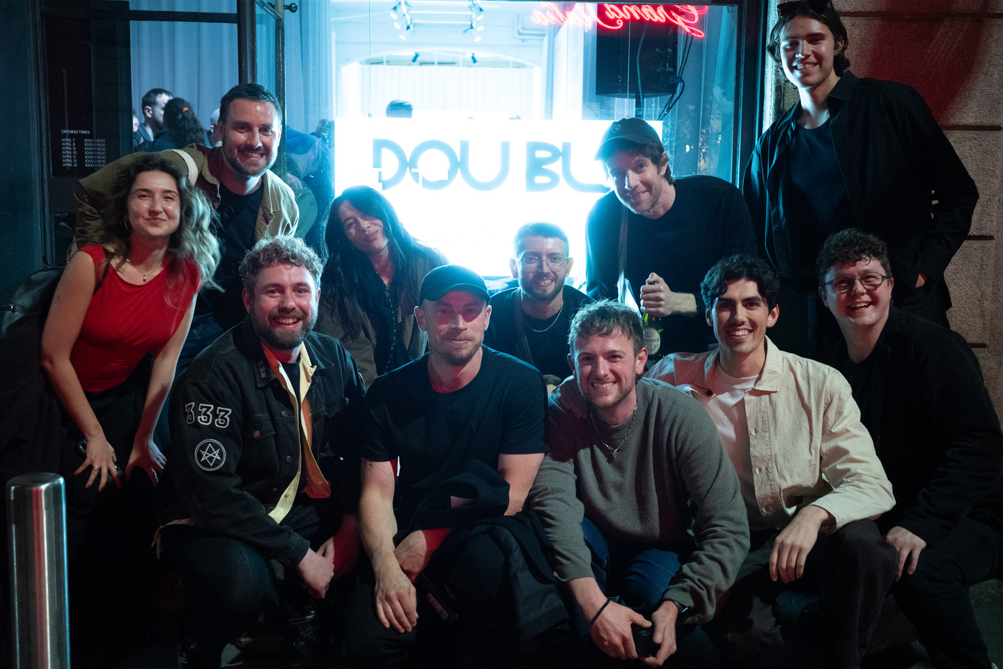 BLOND team members photograph during Milan Design Week
