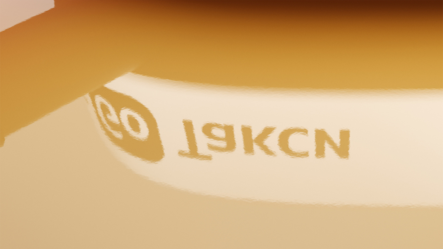 Close-up view of curved illuminated taxi sign showing Yandex Go text branding